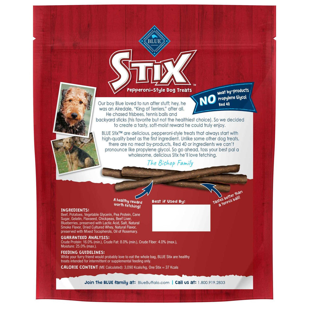 Blue Buffalo Stix Dog Treats M636843