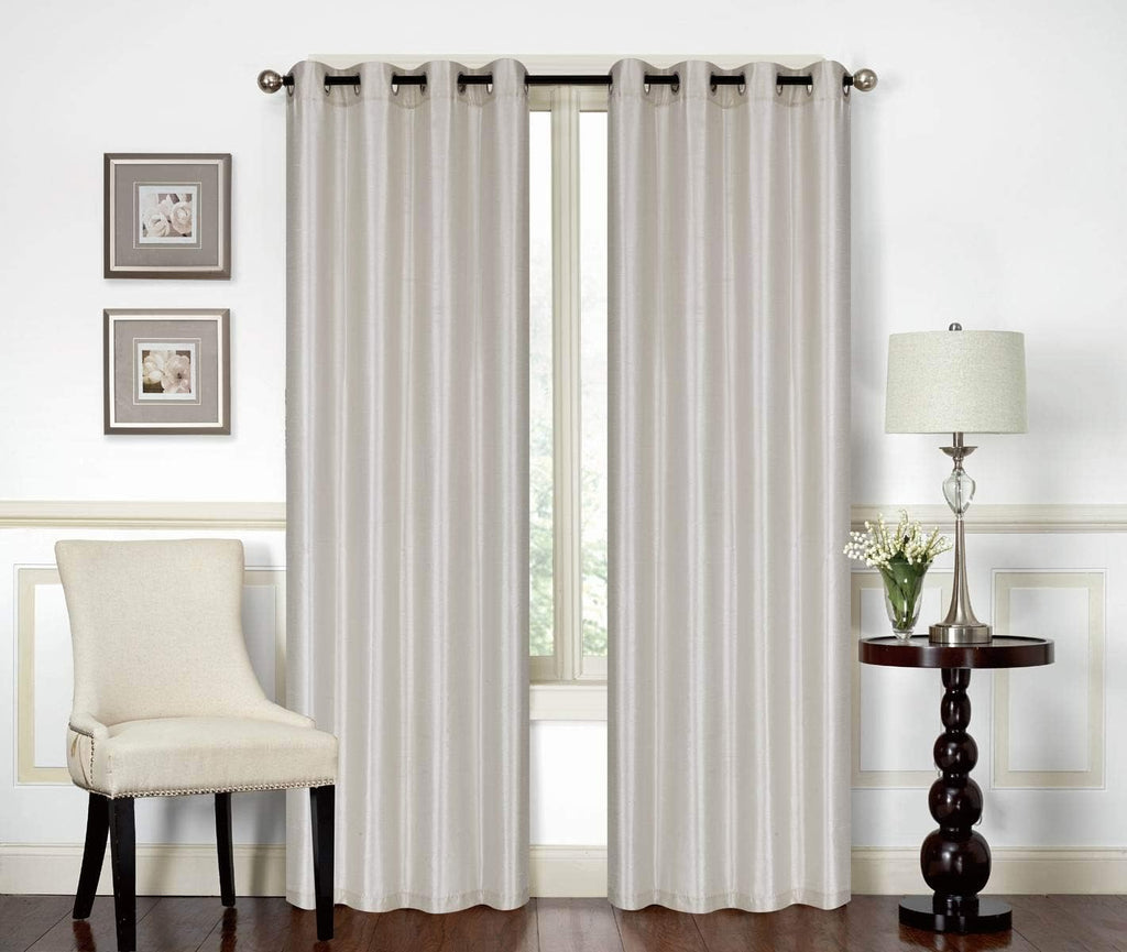 Red Faux Silk Waterfall Valance Pack of 2 P154