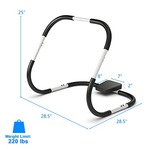 Black Ab Cruncher with Padded Headrest U78397