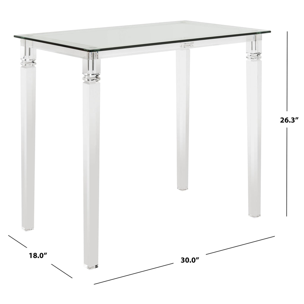 Clear Acrylic Side Table E37250