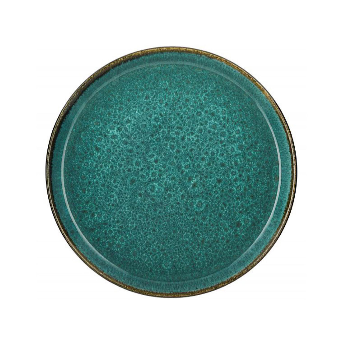Stoneware Gastro Plate 27cm Green U875