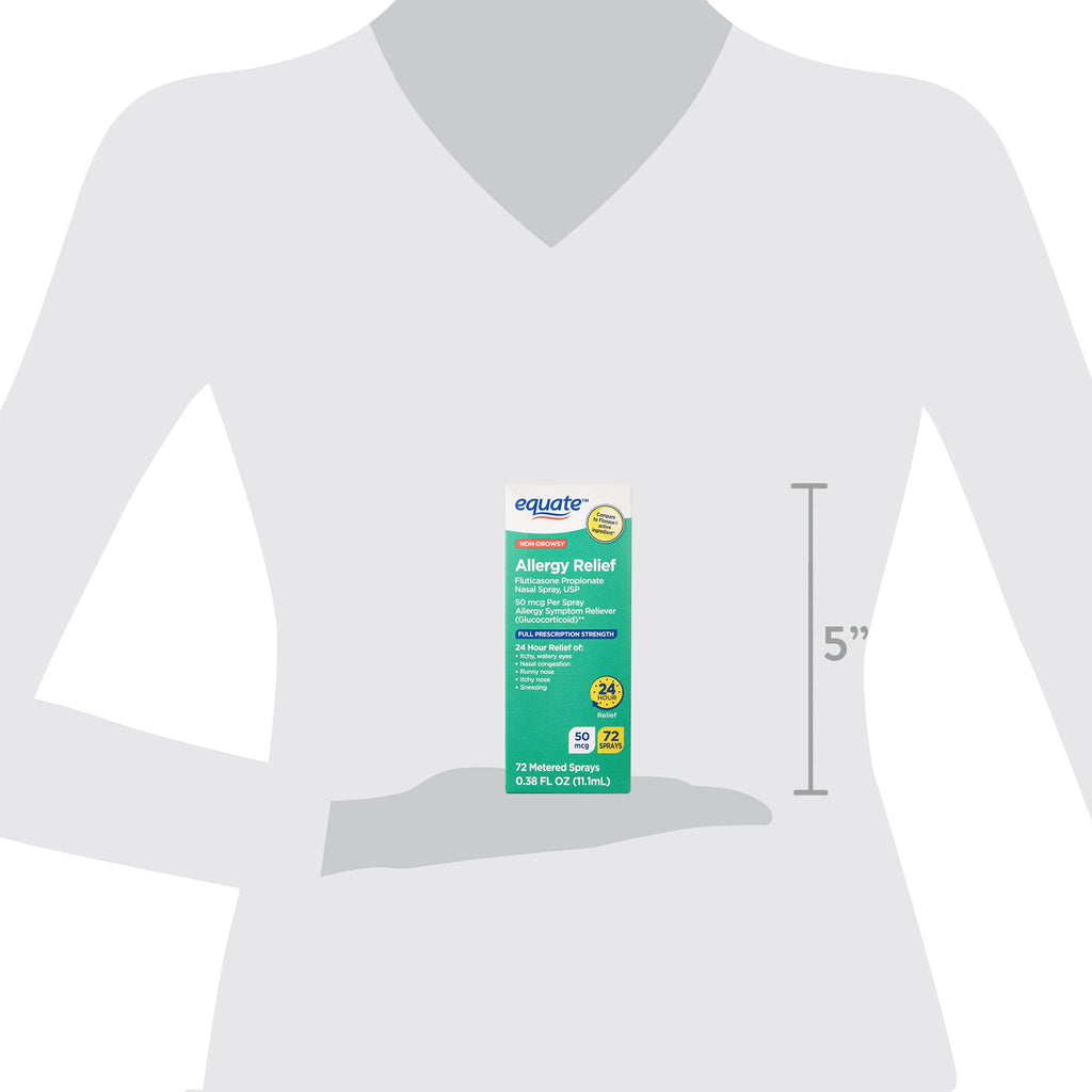 Non-Drowsy Fluticasone Propionate Nasal Spray, 50 mcg, 72 Sprays Y45753