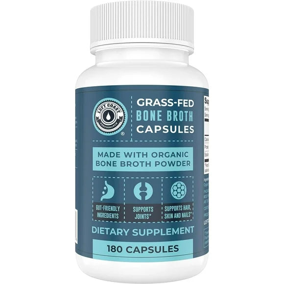 Grass-Fed Bone Broth Capsules 180 Ct E3765