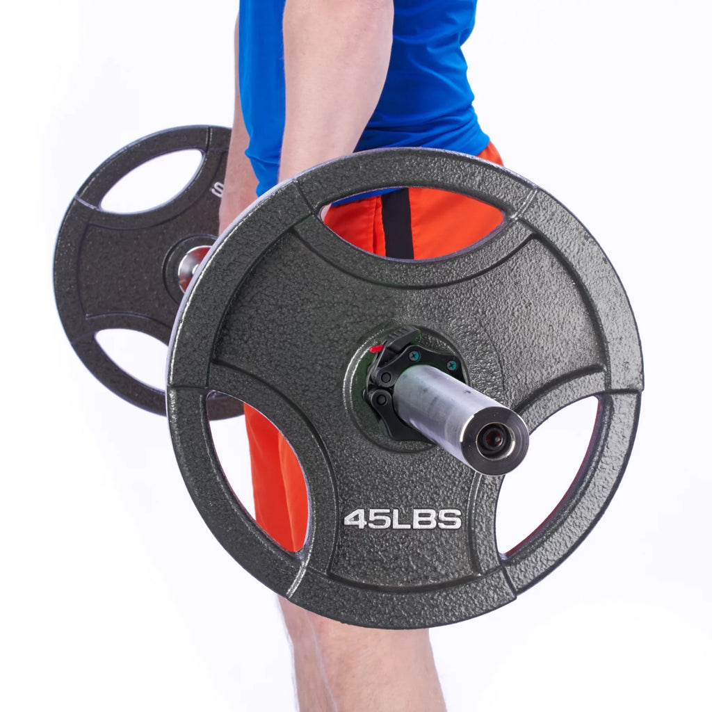 Barbell Clamps with Quick Release for 2 In. Olympic Bars I5685