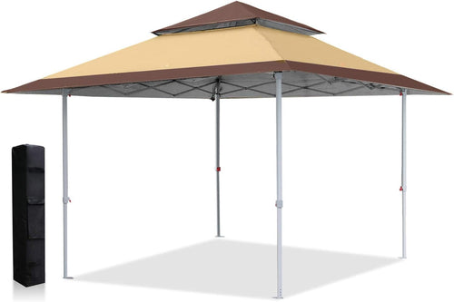 13x13 Pop Up Canopy Tent, Dark Gray M832071