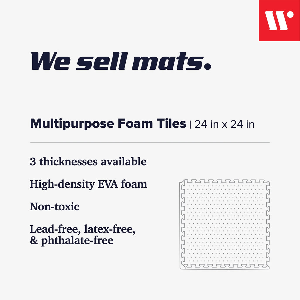 3/4 Inch Thick EVA Foam Floor Tiles Interlocking Floor Mat T507798