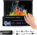 Single Din Flip Touch Screen Stereo Car Radio Receiver with USB/SD, MP4/MP5 Player, Pack of 2 M78661
