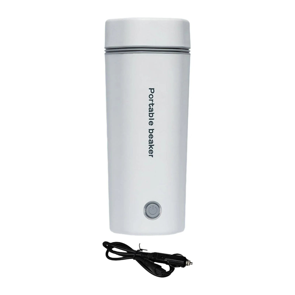 Car Heating Cup Electric Kettle 400ml White N103