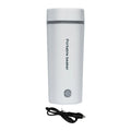 Car Heating Cup Electric Kettle 400ml White N103