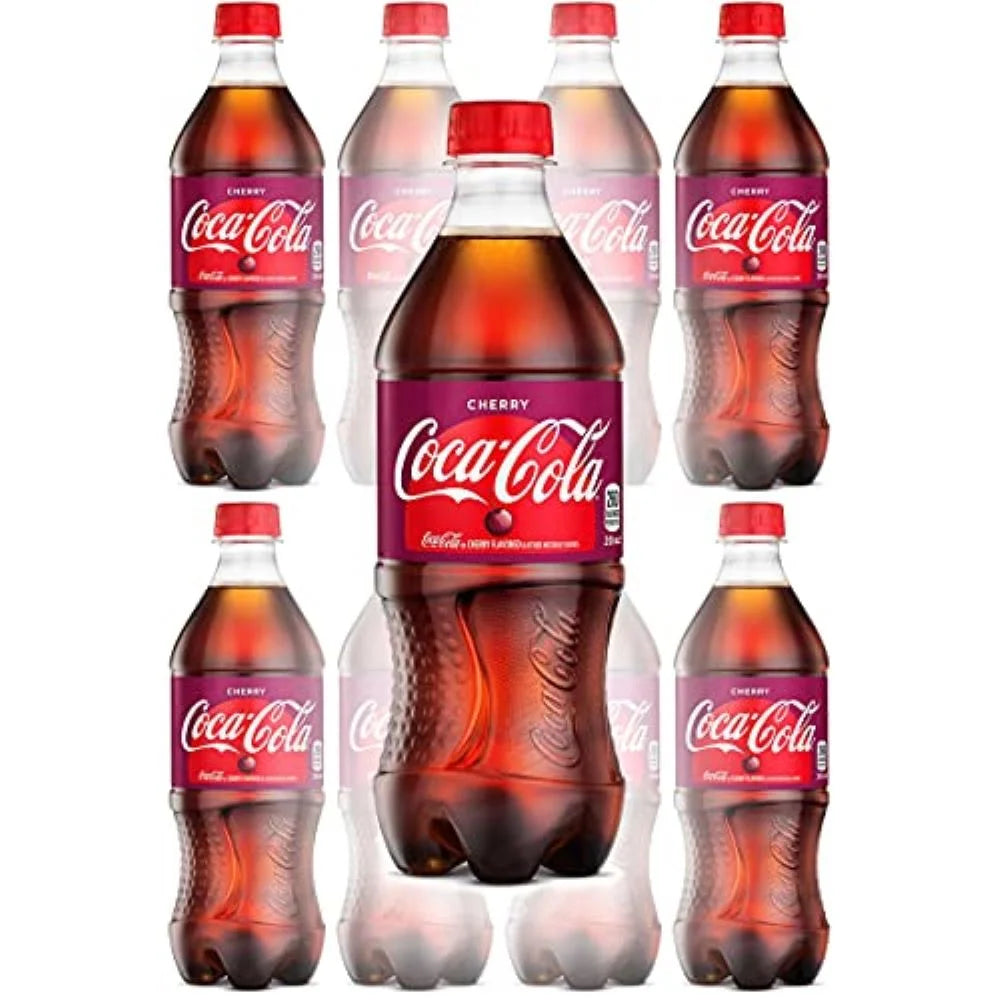 Cherry Soda 20oz Bottles (Pack of 8) M14249