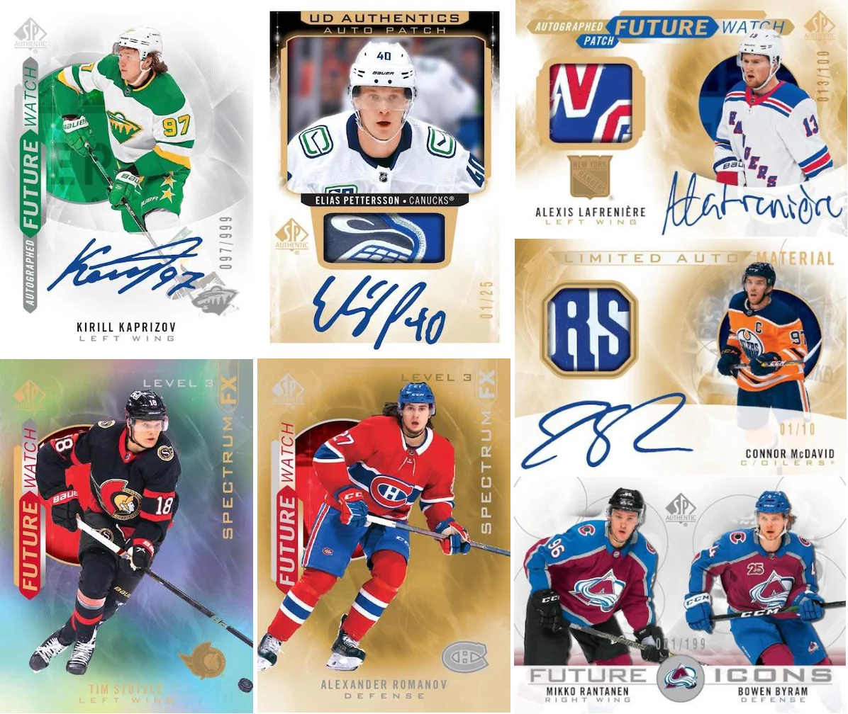 Hockey Trading Card 3 Packs B8530