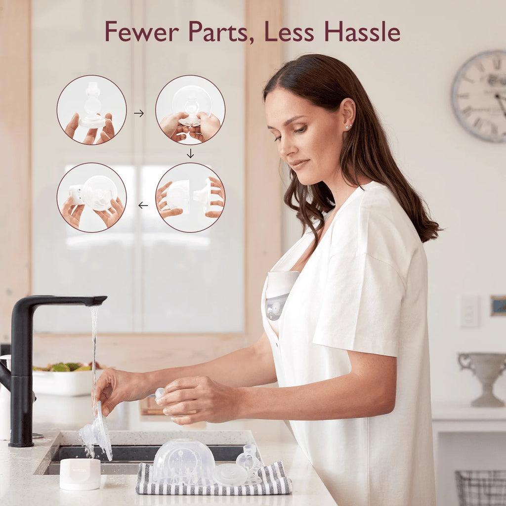 Hands Free Wearable Electric Breast Pump 24mm 2 Pack D86644