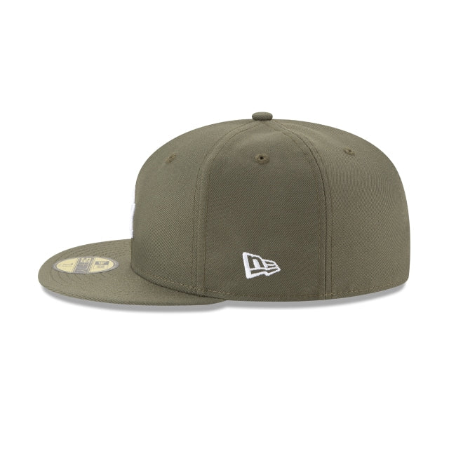 Olive Fitted Hat S38455