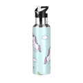 Stainless Steel Insulated Water Bottle with Straw Lid B49541