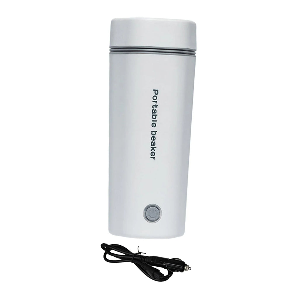 Car Heating Cup Electric Kettle 400ml White N103