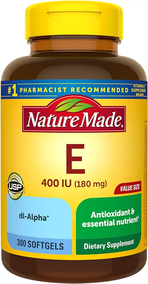 Vitamin E 180 mg 300 Softgels Dietary Supplement L319048