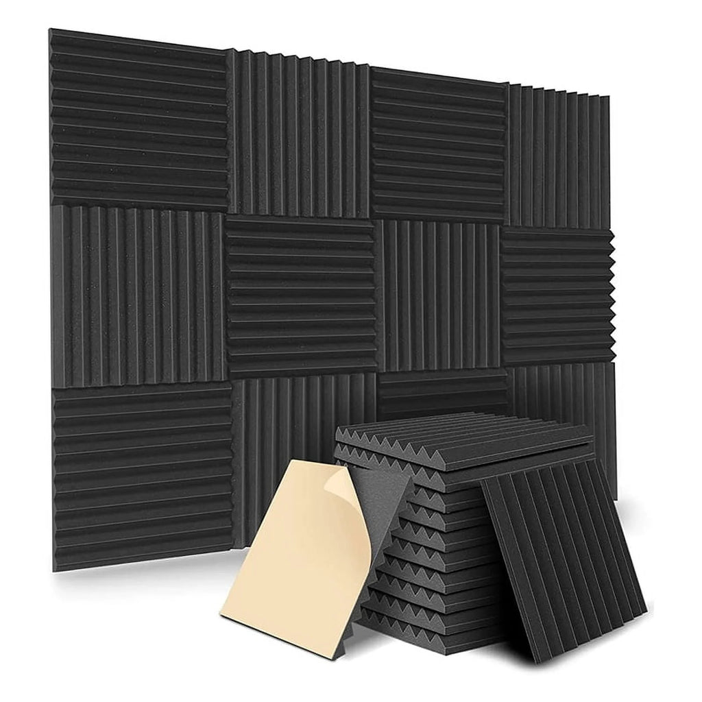 12 Pack Self-Adhesive Acoustic Panels Q471