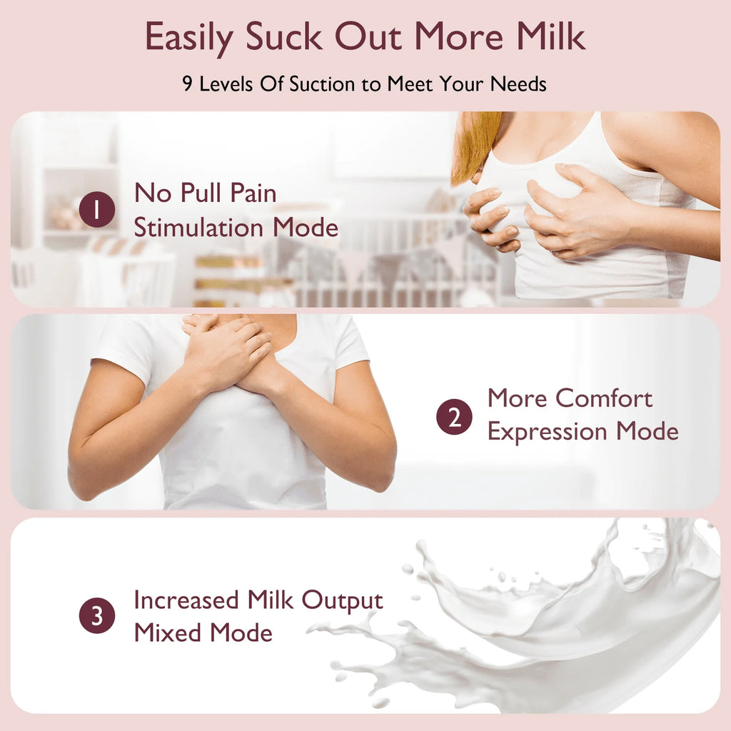 Hands Free Wearable Electric Breast Pump 24mm 2 Pack D86644