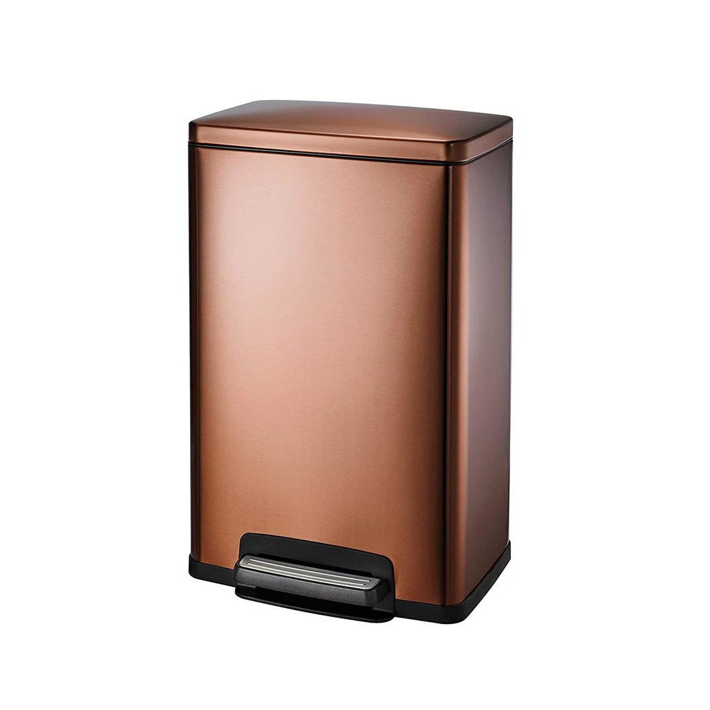 Stainless Steel 13-Gallon Kitchen Trash Can P2475