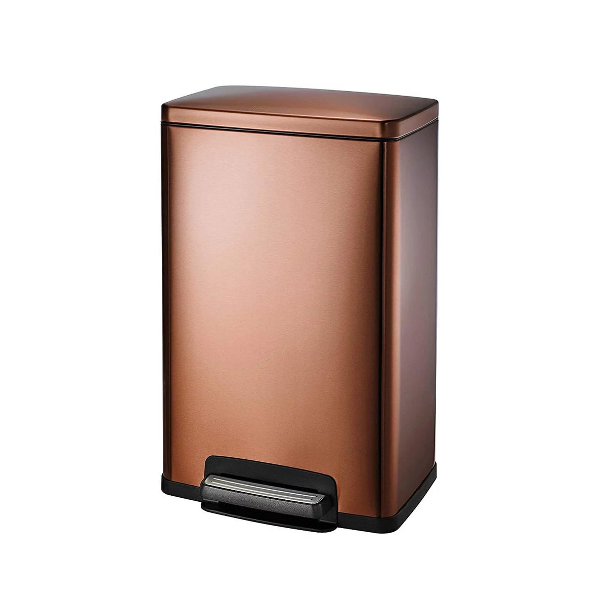 Stainless Steel 13-Gallon Kitchen Trash Can P2475