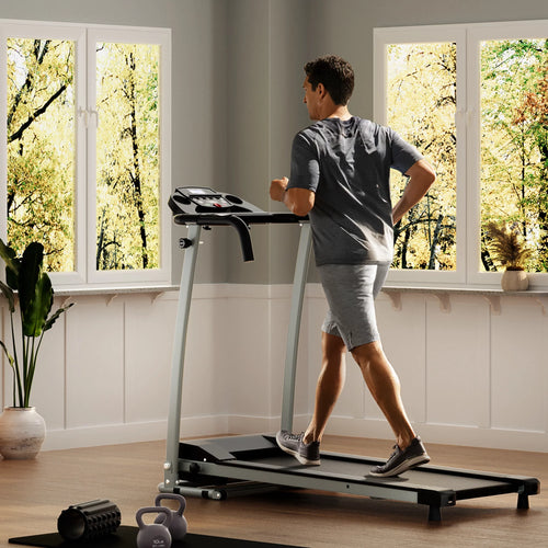 2 HP Folding Treadmill Black P526459