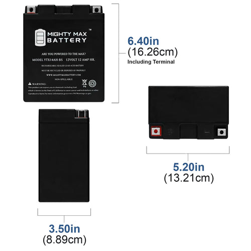 12V 12Ah Replacement Battery A4251