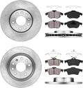 Brake Rotors and Brake Pads with Hardware B412272