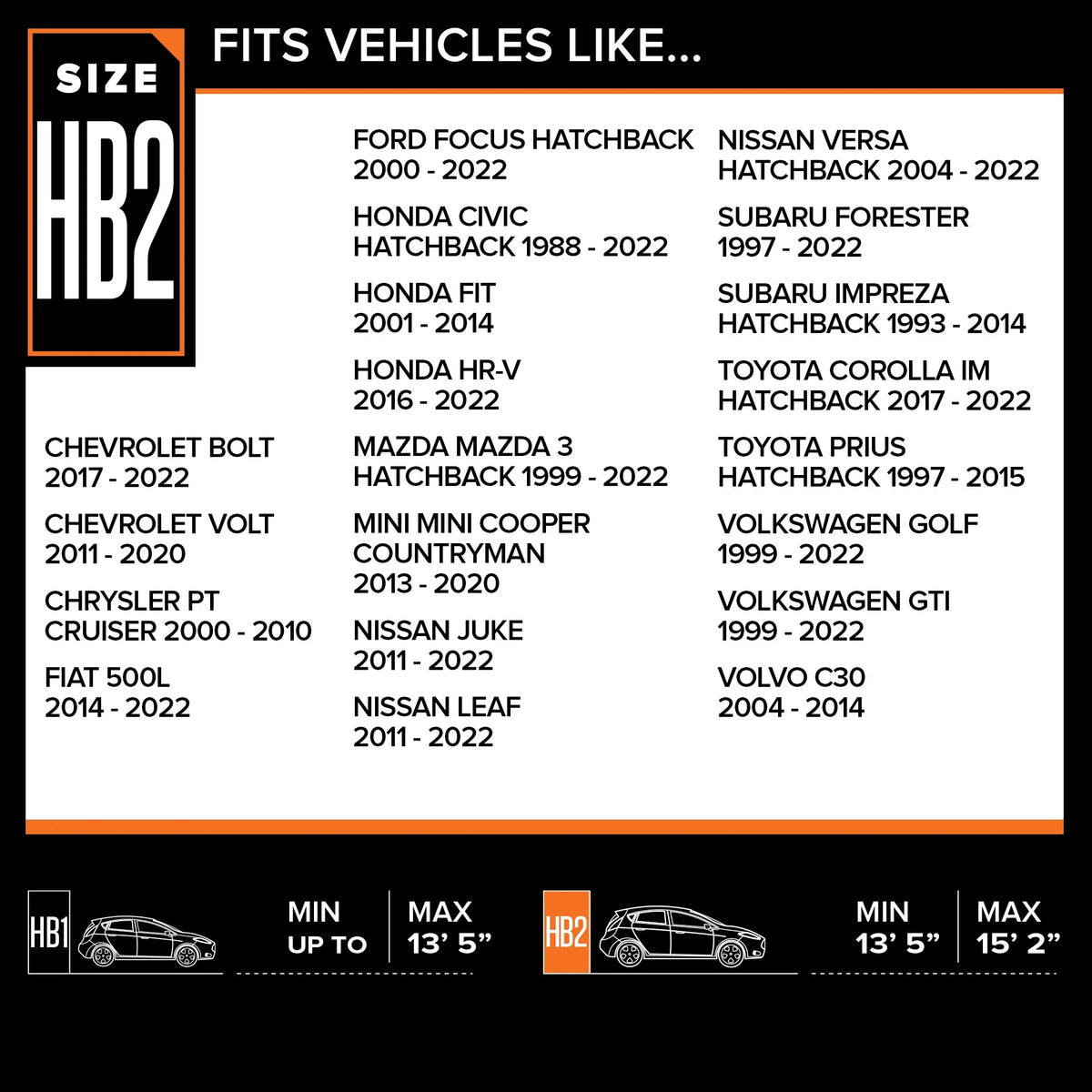5 Layer Hatchback Car Cover Z222