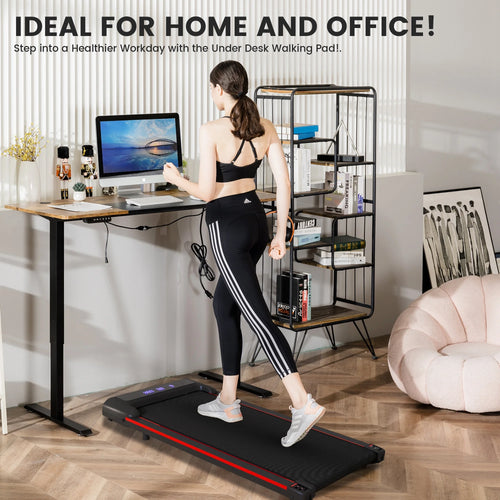 2.5HP Portable Electric Walking Pad Treadmill Z427792