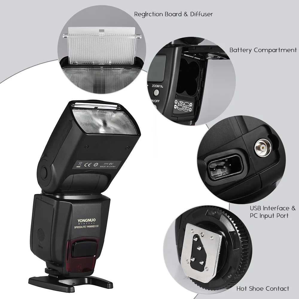 Wireless TTL Slave Flash Speedlite GN58 for Nikon DSLR I51880