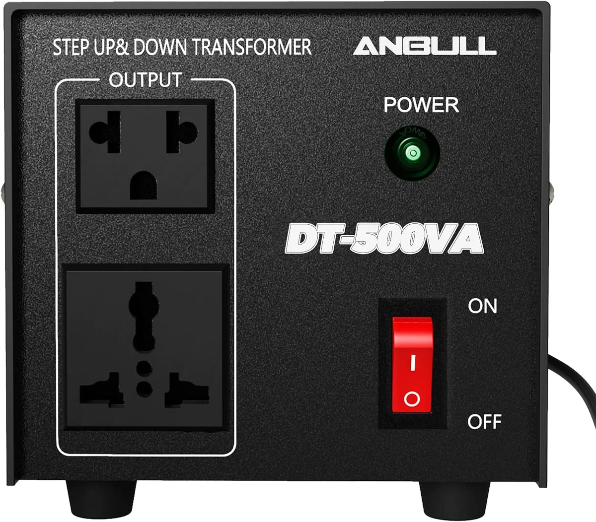 Voltage Converter 500 Watt Step Up & Down Transformer Pack of 2 Y3686