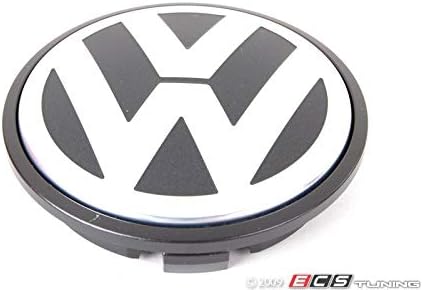 Black Anthracite Metallic Wheel Center Hub Cap Pack of 2 T364301
