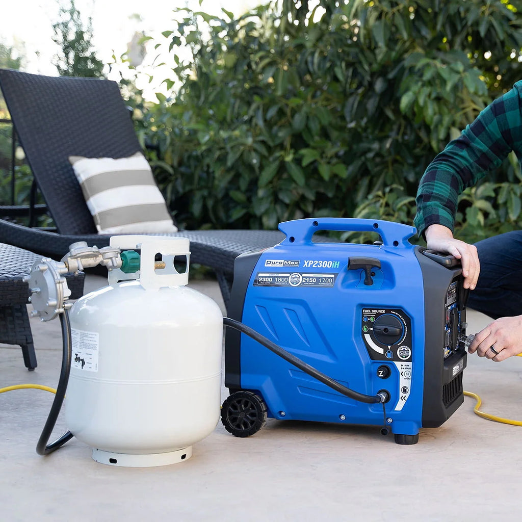 2300 Watt Dual Fuel Inverter Generator with CO Alert F716