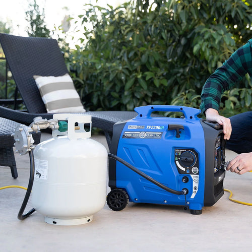 2300 Watt Dual Fuel Inverter Generator with CO Alert F716