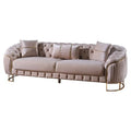Beige Loveseat J5911