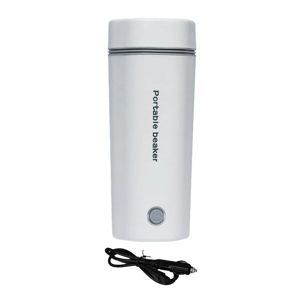 Car Heating Cup Electric Kettle 400ml White N103