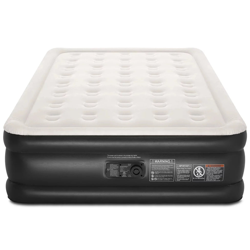 Queen Size Air Mattress with Built-in-Pump L666840