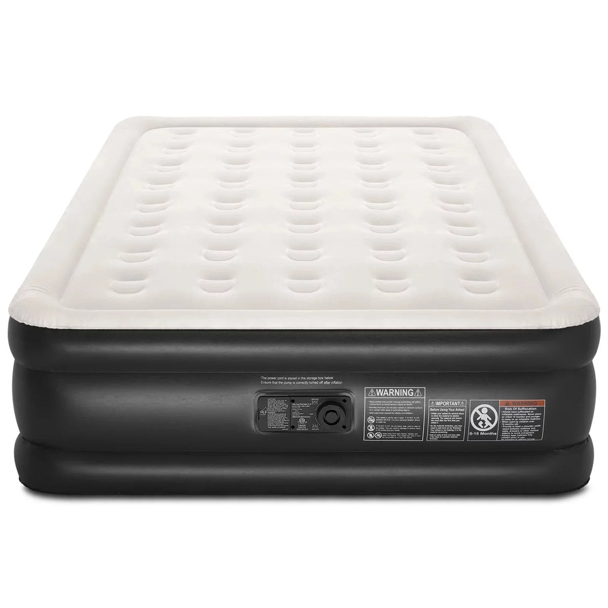 Queen Size Air Mattress with Built-in-Pump L666840