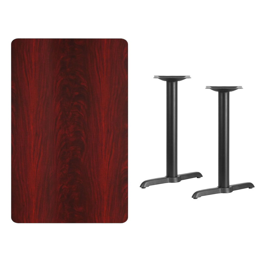 30'' x 48'' Rectangular Laminate Table Top with Table Height Bases H365