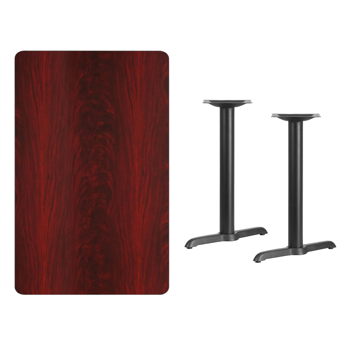 30'' x 48'' Rectangular Laminate Table Top with Table Height Bases H365