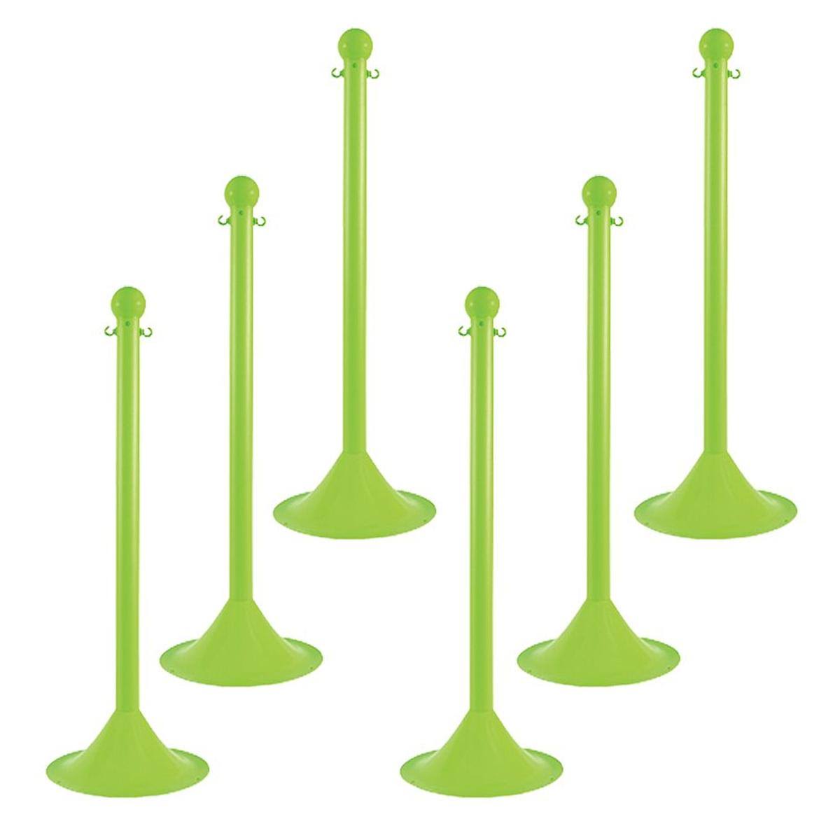 Light Duty Stanchion, 41 in. H, Pk 6 E21984