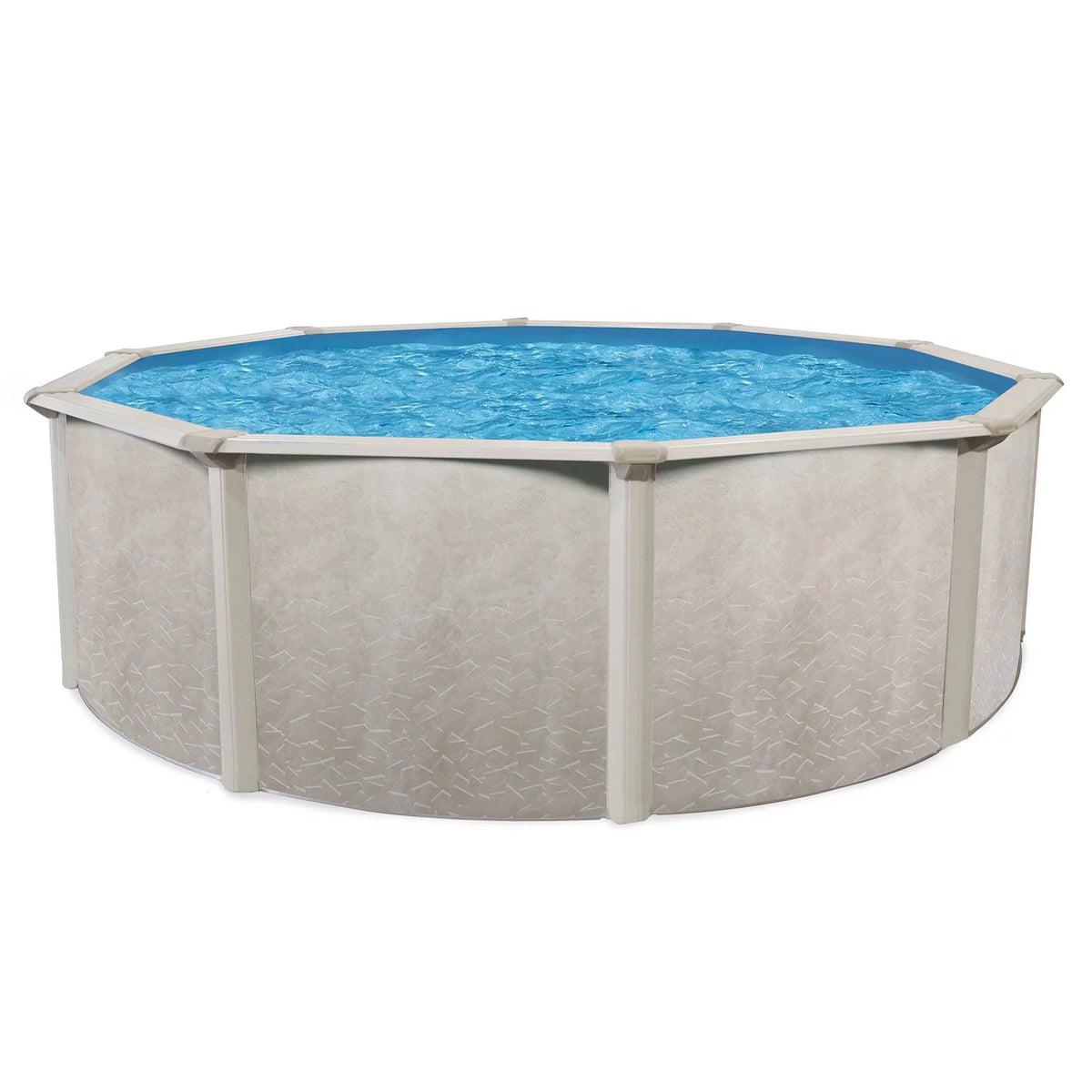 15 Foot x 52 Inch Steel Frame Above Ground Swimming Pool N7478