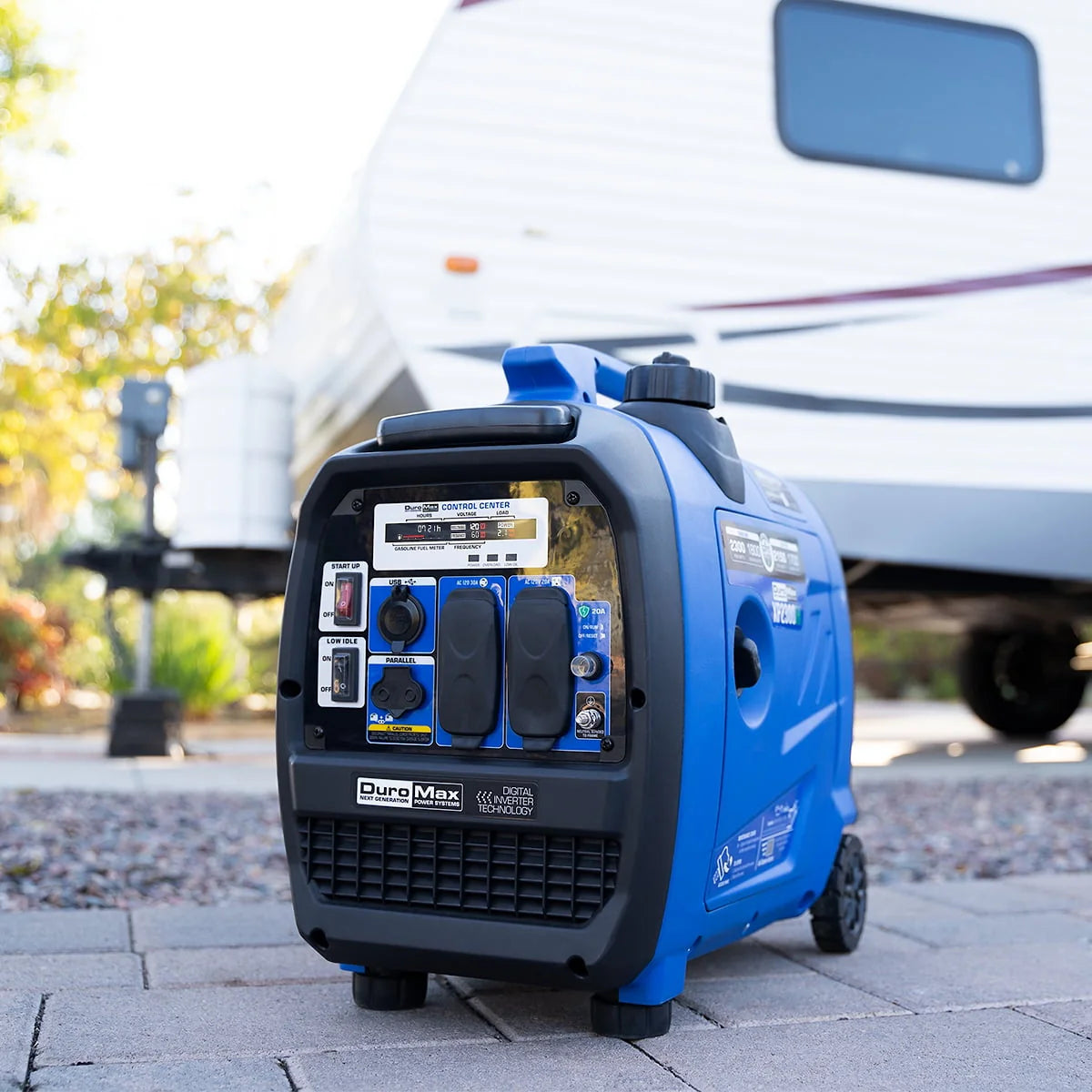 2300 Watt Dual Fuel Inverter Generator with CO Alert F716