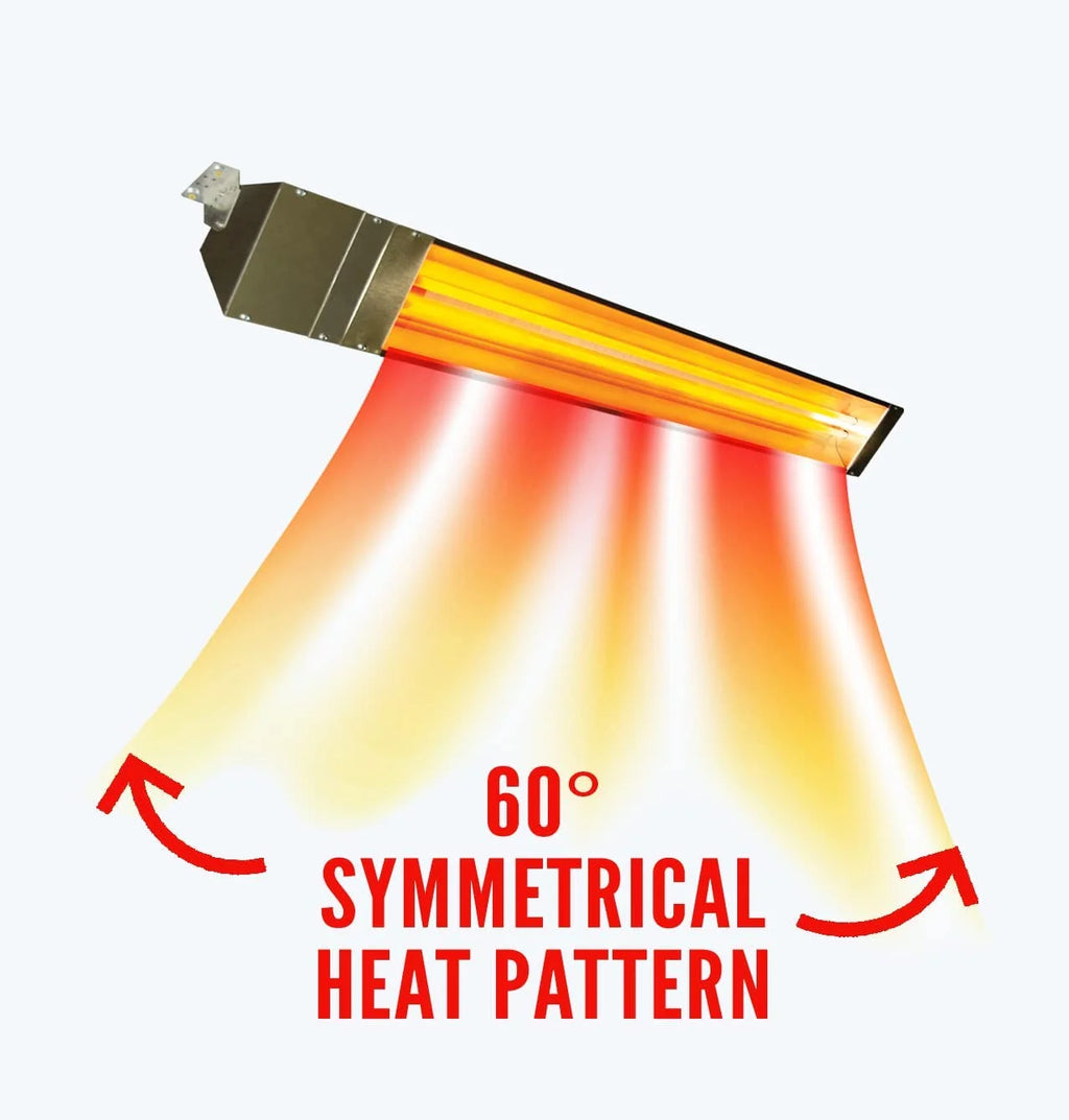 Wall Mounted Ceiling Mounted Heater 6 kW Stainless Steel L30892