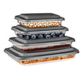 Glass Bakeware Set with PE Lid L707924