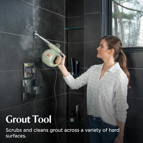 Handheld Pressurized Steamer with 10 Cleaning Tools Y273